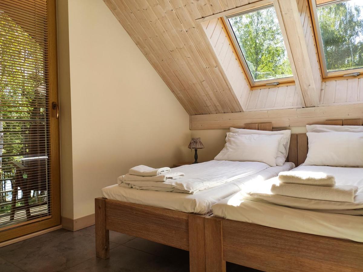 Mazursko - Komfortowe Apartamenty Nad Jeziorem, Sauna, Kominki Na Parterze Кретовины Экстерьер фото
